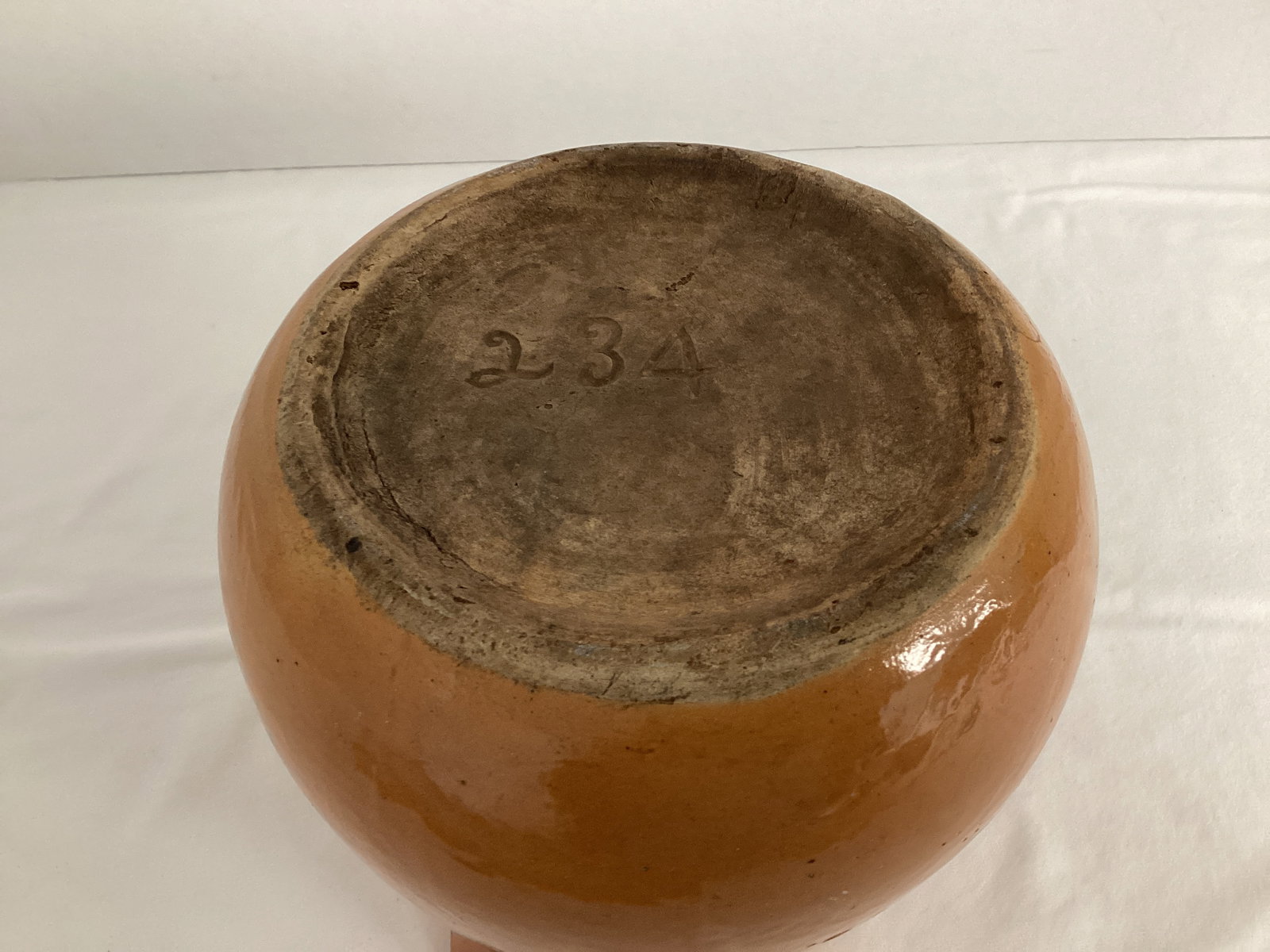 Antique Pottery Pitcher - 7