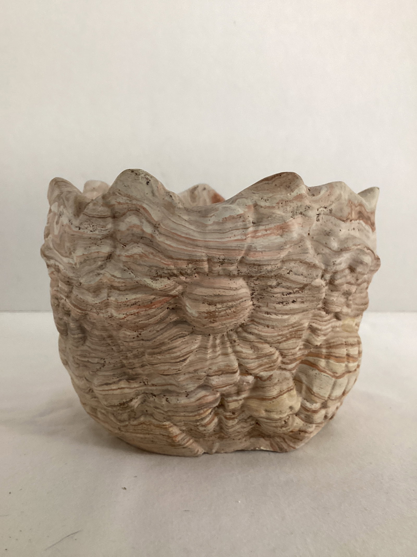 Pottery Planter: 3 1/2" h 