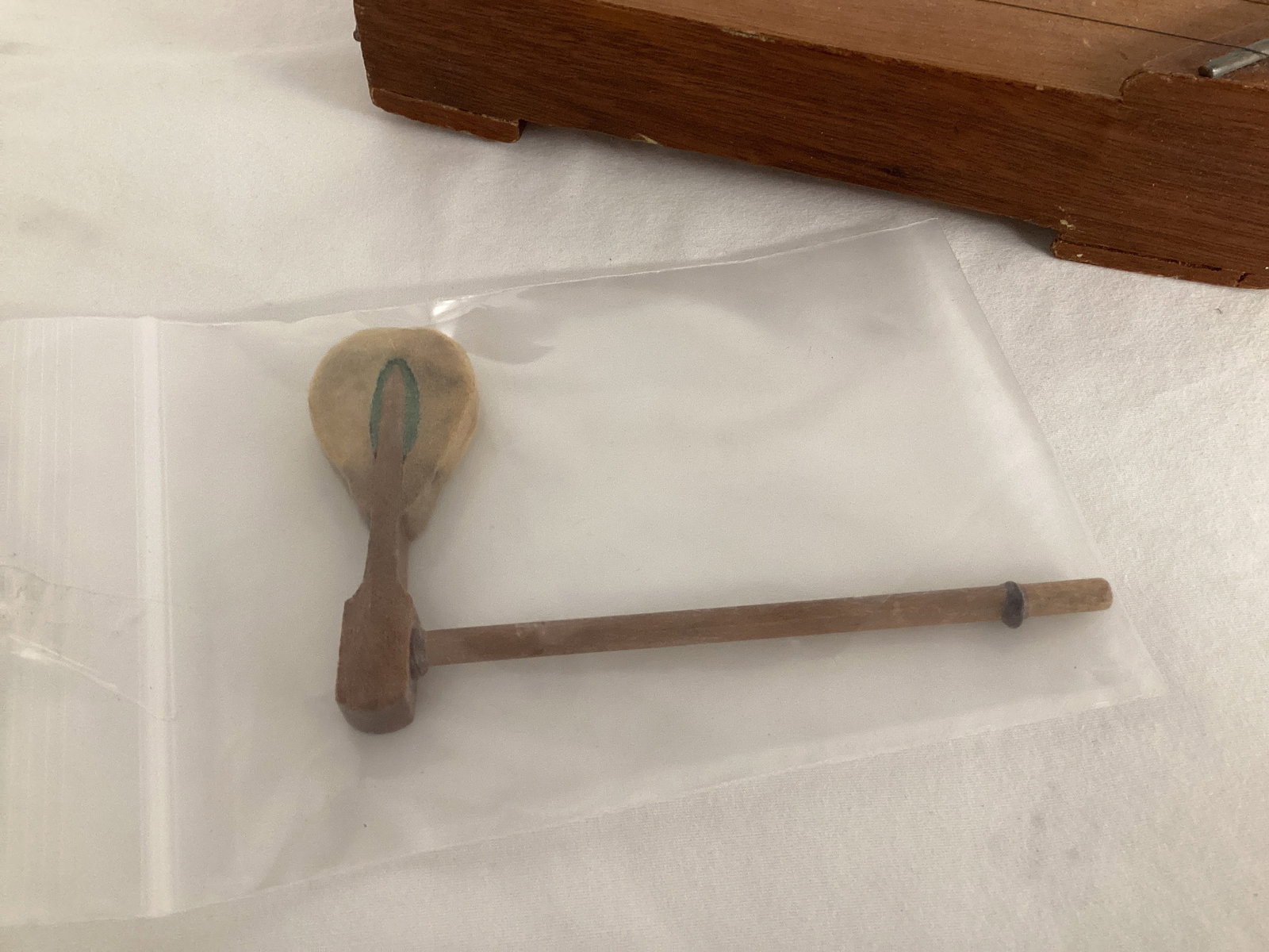 Vintage Wooden Zither Lap Harp - 5