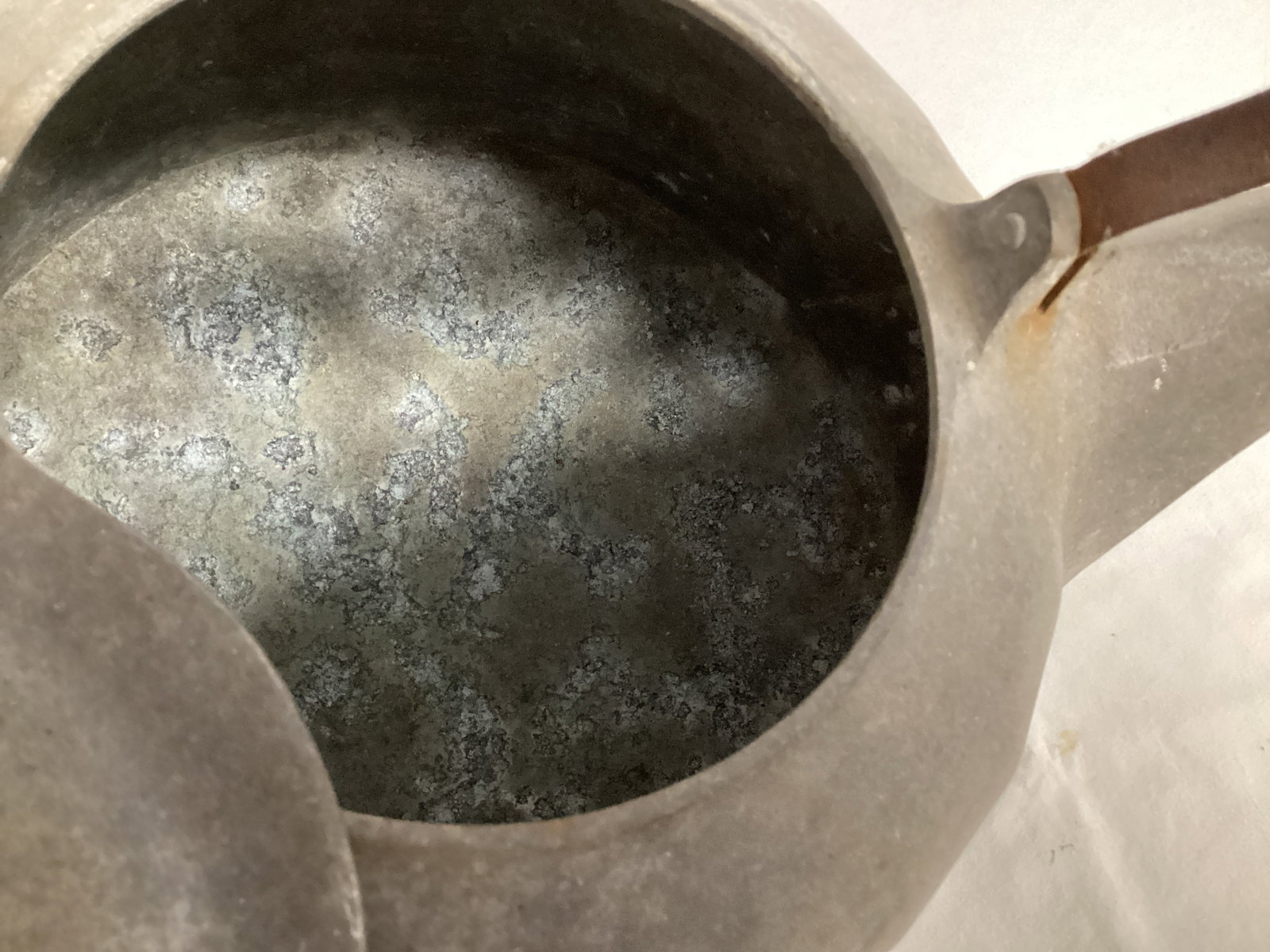 Large Antique Tea Kettle - 6