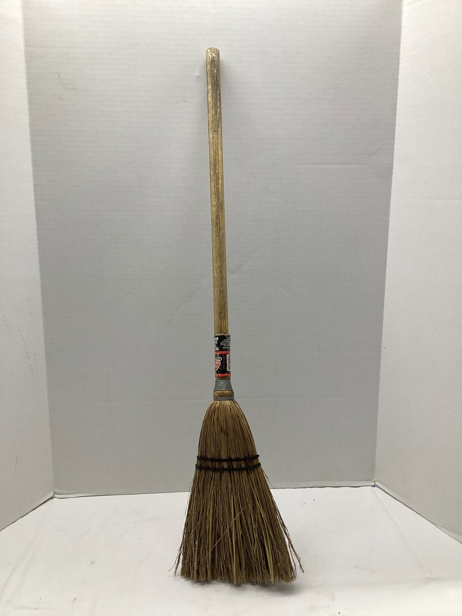 O Cedar Deluxe Toy Corn Broom: 32" long, shipping unavailable for this lot 