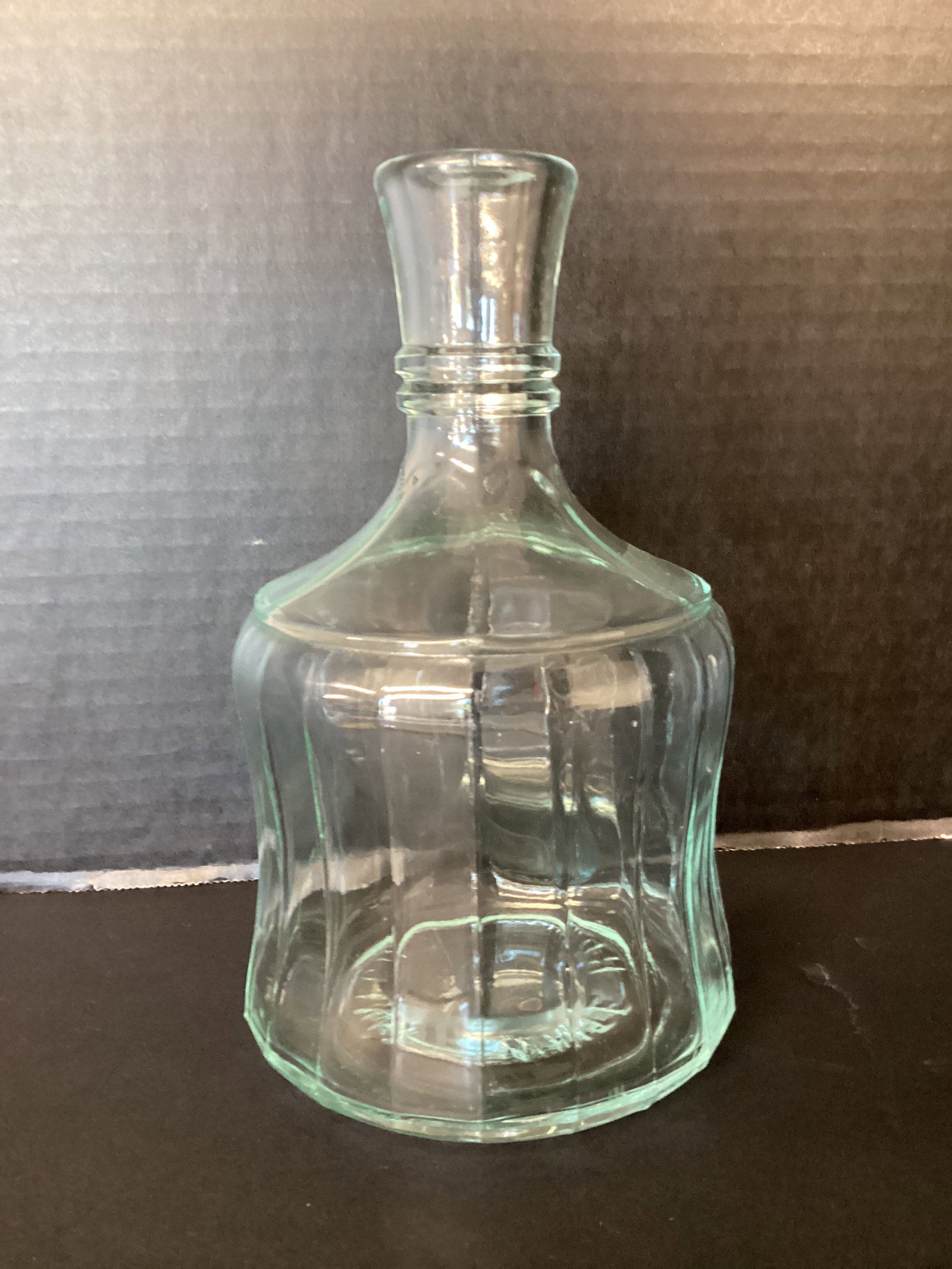 Vintage White House Vinegar Carafe: 8" h 