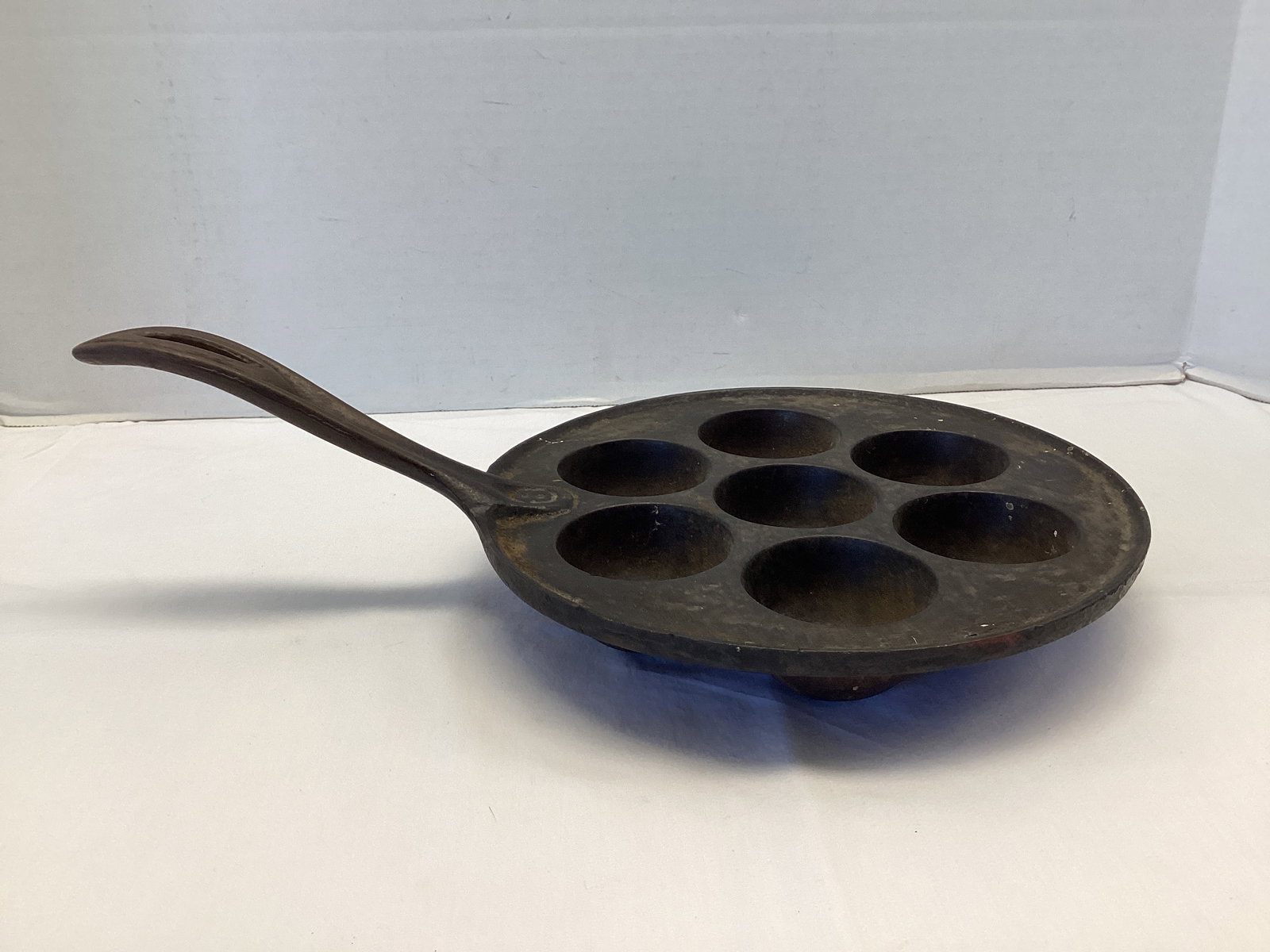 Cast Iron Aebleskiver Danish Spherical Pancake Pan - 4