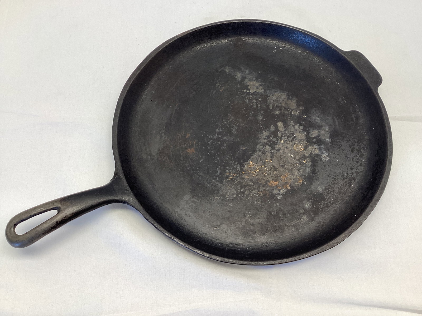 Cast Iron 11 1/4" Skillet Griddle: Made in USA 