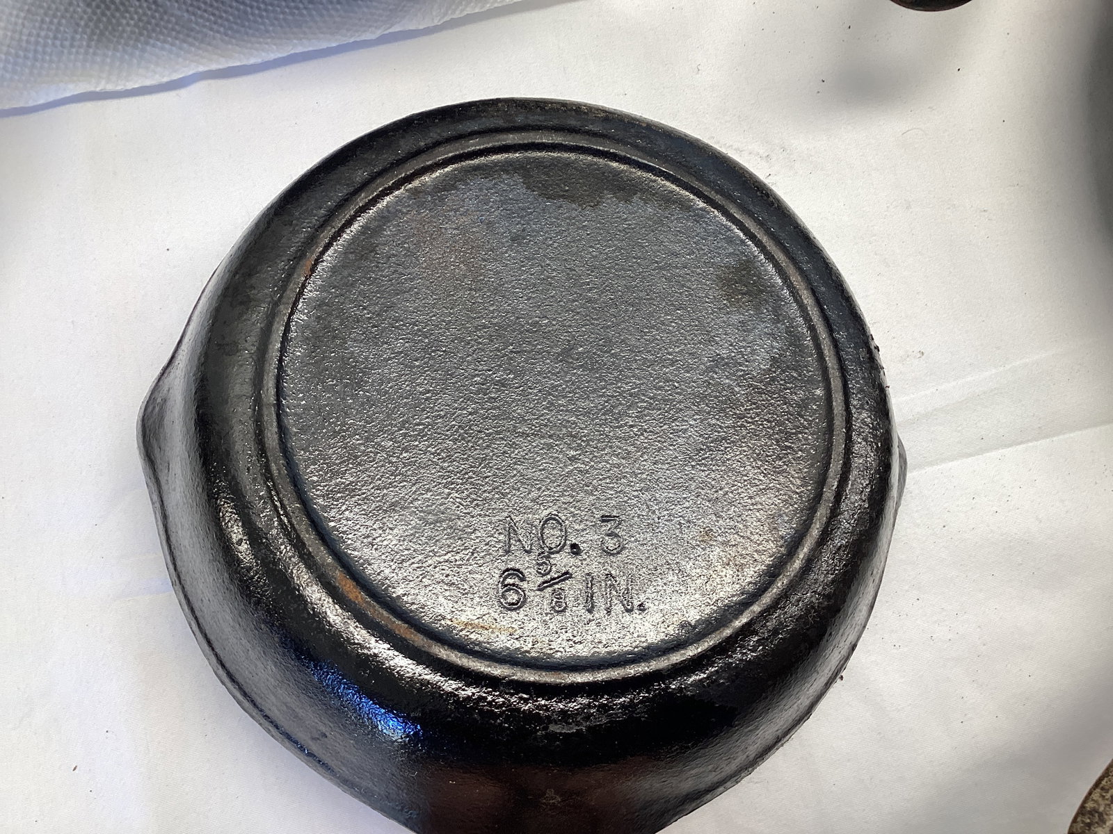 Five Cast Iron Pans - 4