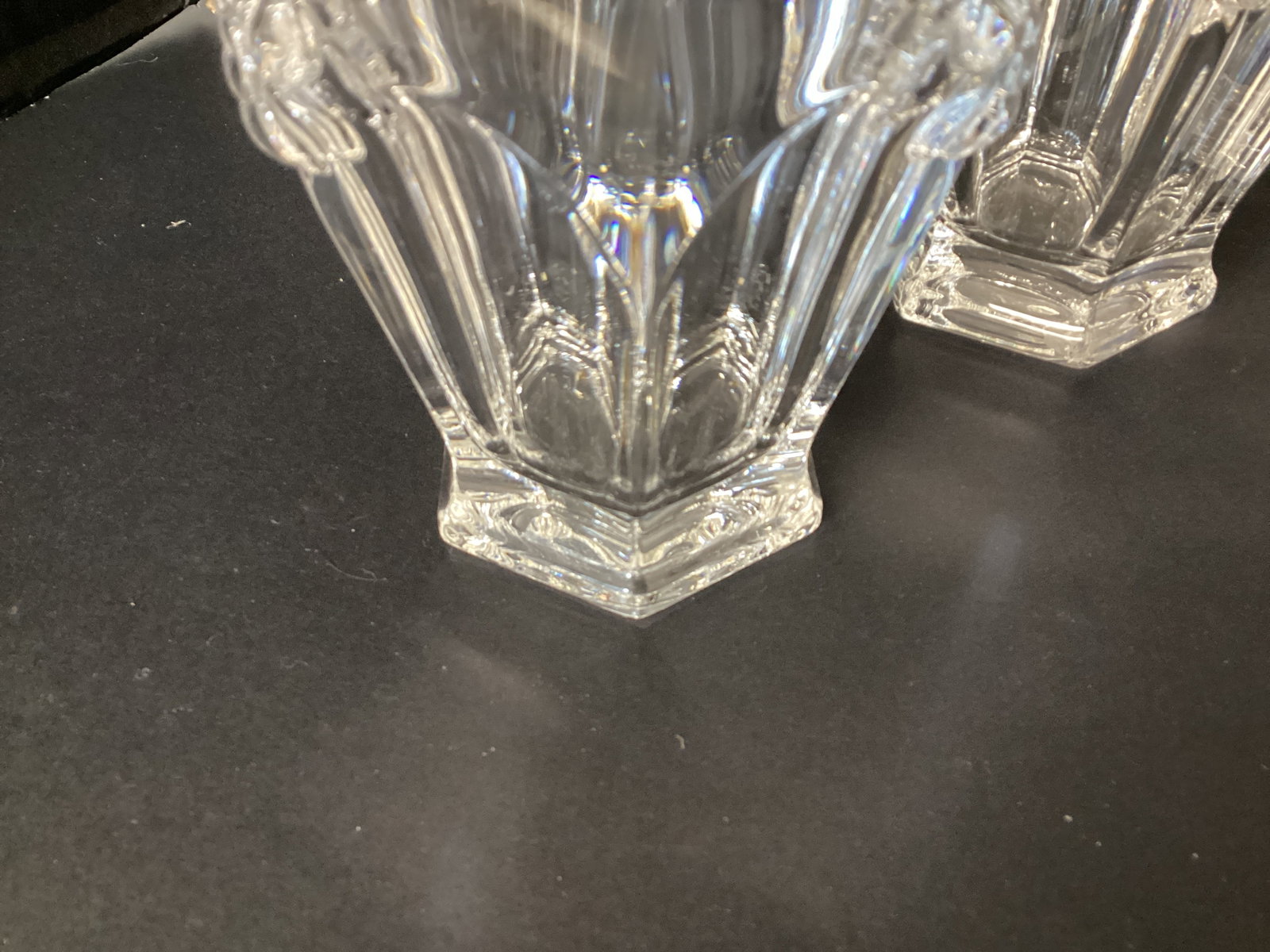 Six Lenox Butterfly Meadow Bee Pattern Double Old Fashioned Glasses - 5