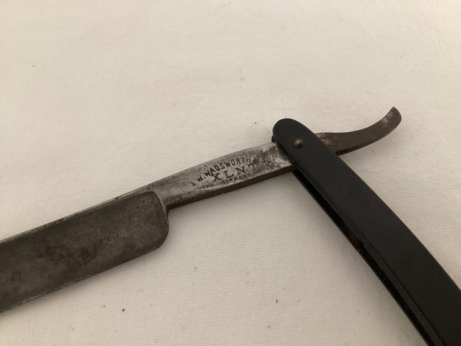 Three Straight Razors and One Razor Box - 10