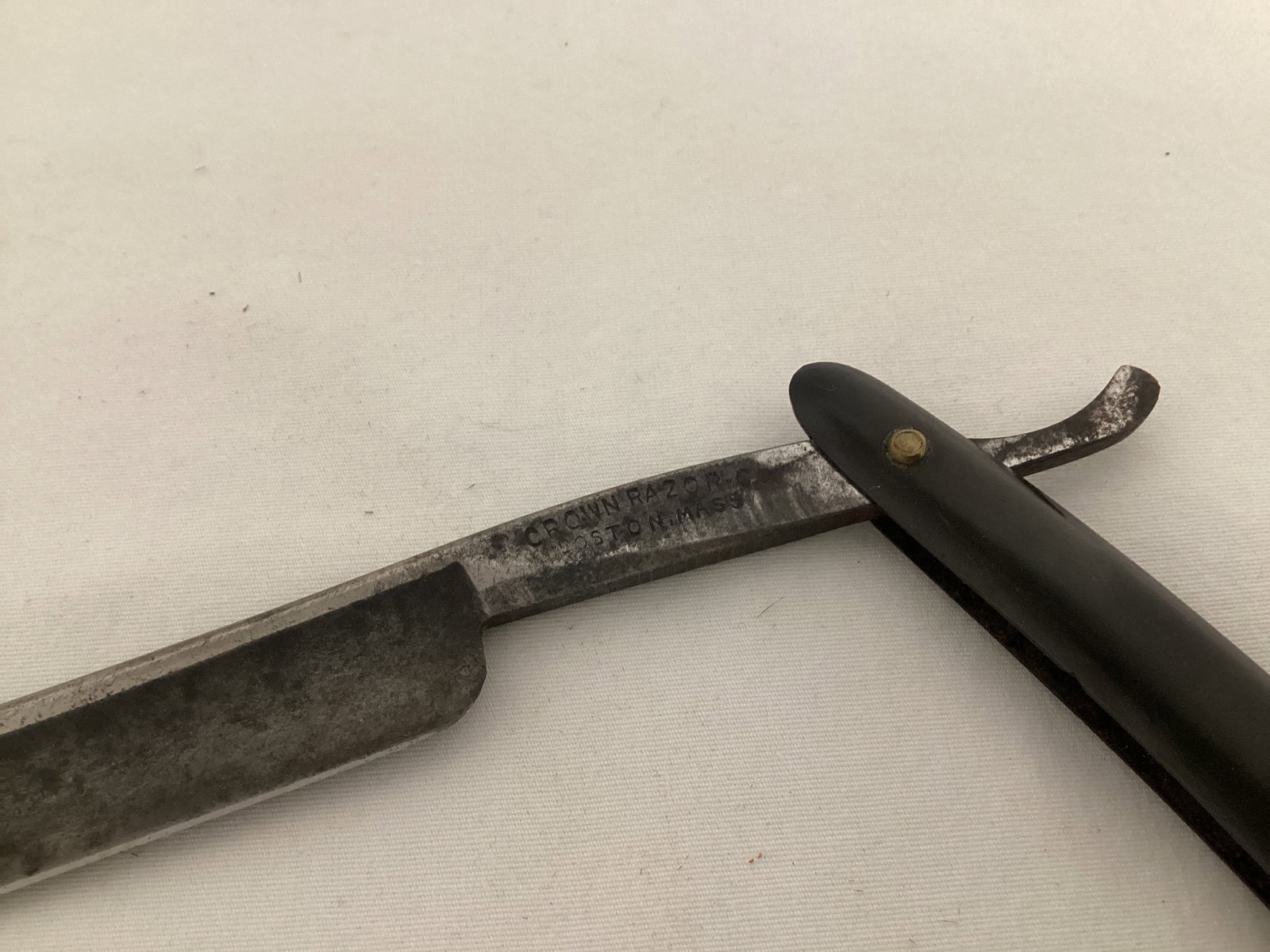 Three Straight Razors and One Razor Box - 7