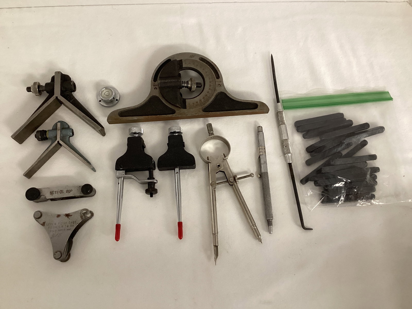 Small Gauges and Tools: . 