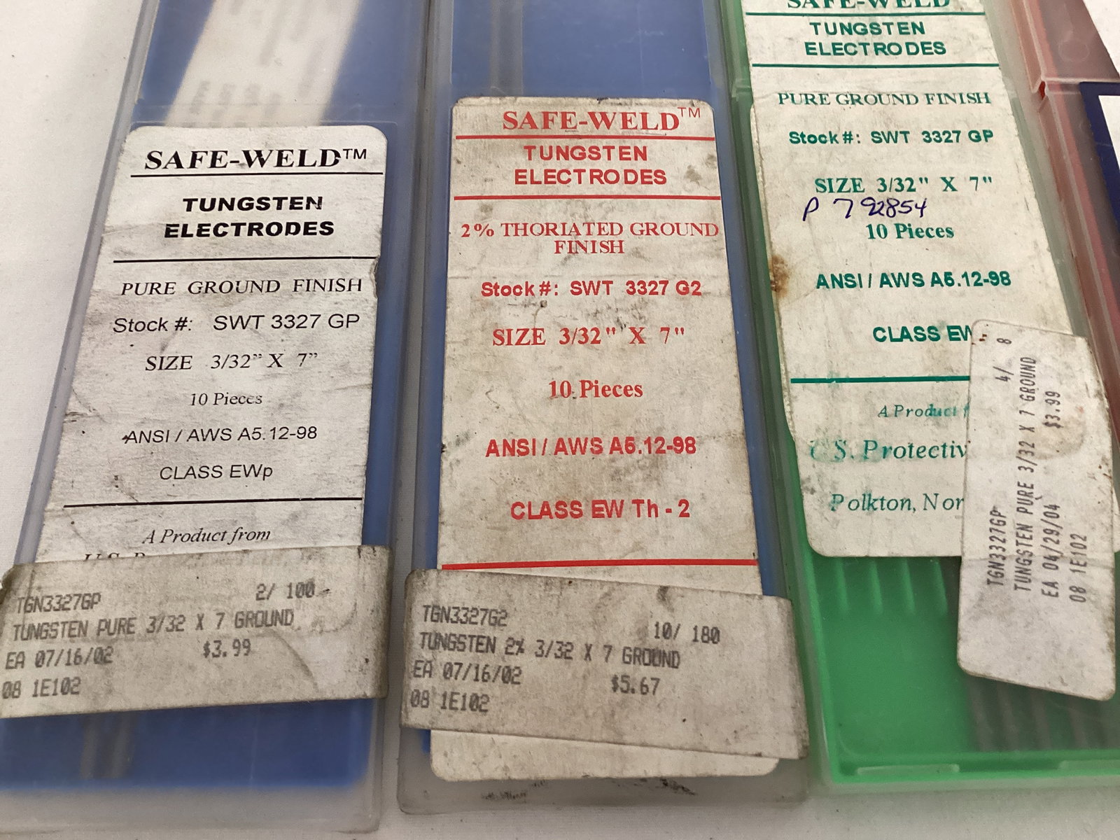 Welding Tungsten Electrodes - 4