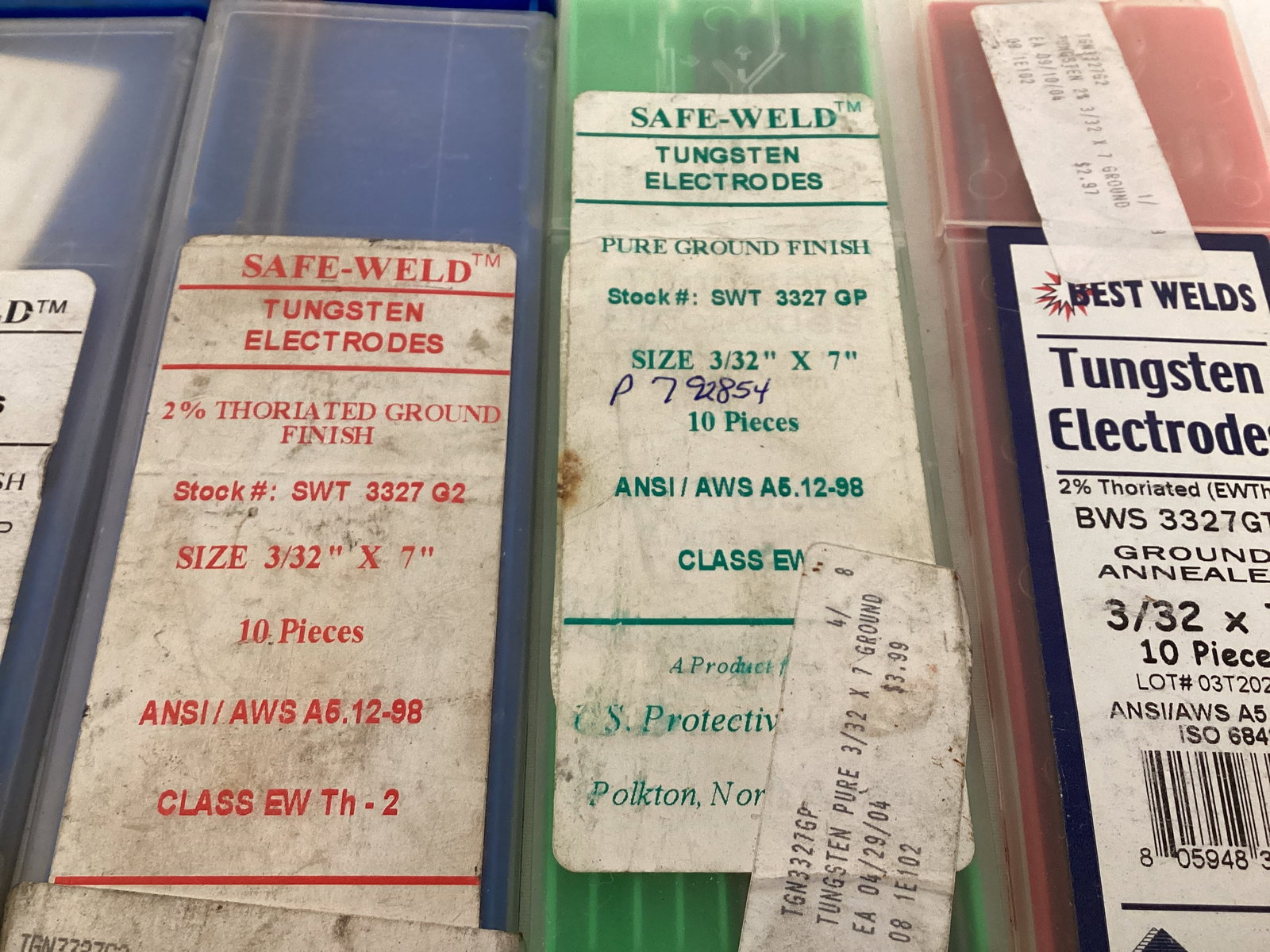 Welding Tungsten Electrodes - 6