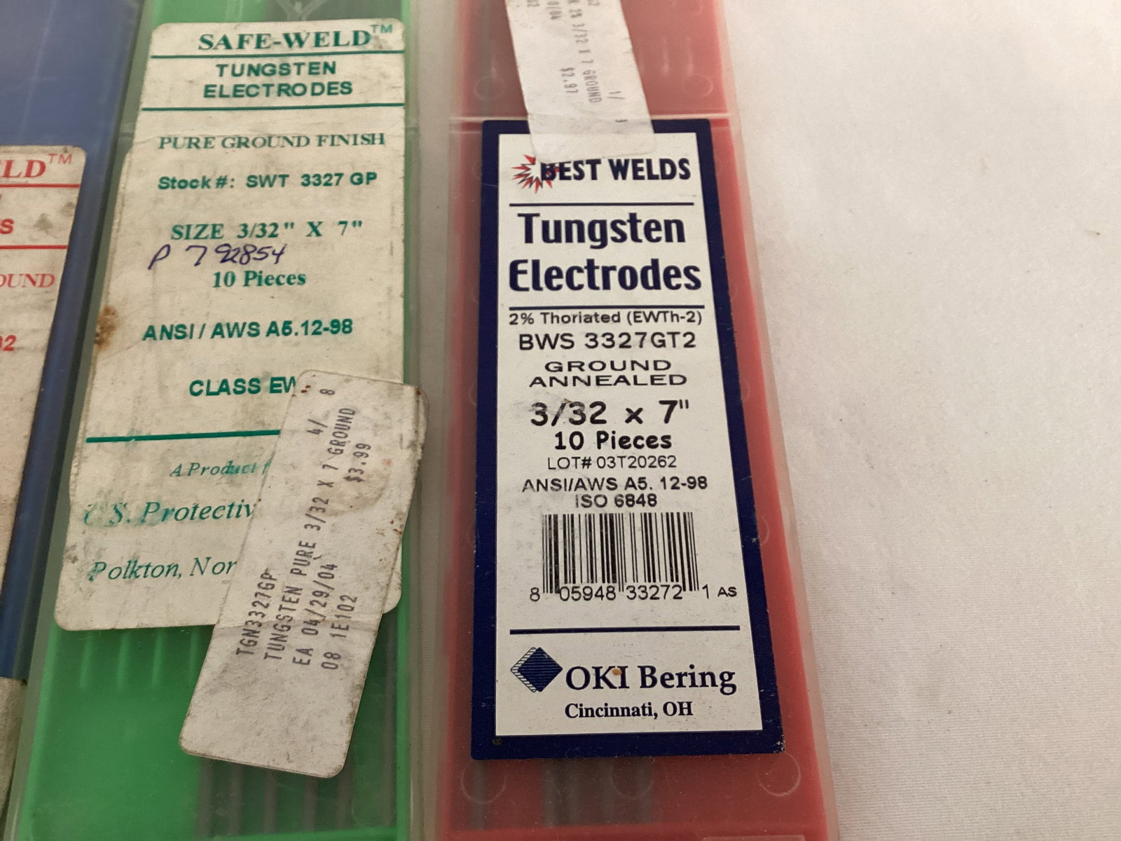 Welding Tungsten Electrodes - 8