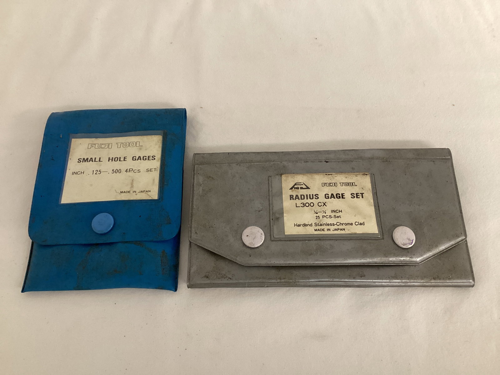 Fuji Tool Small Hole Gauges and Radius Gage Set: . 