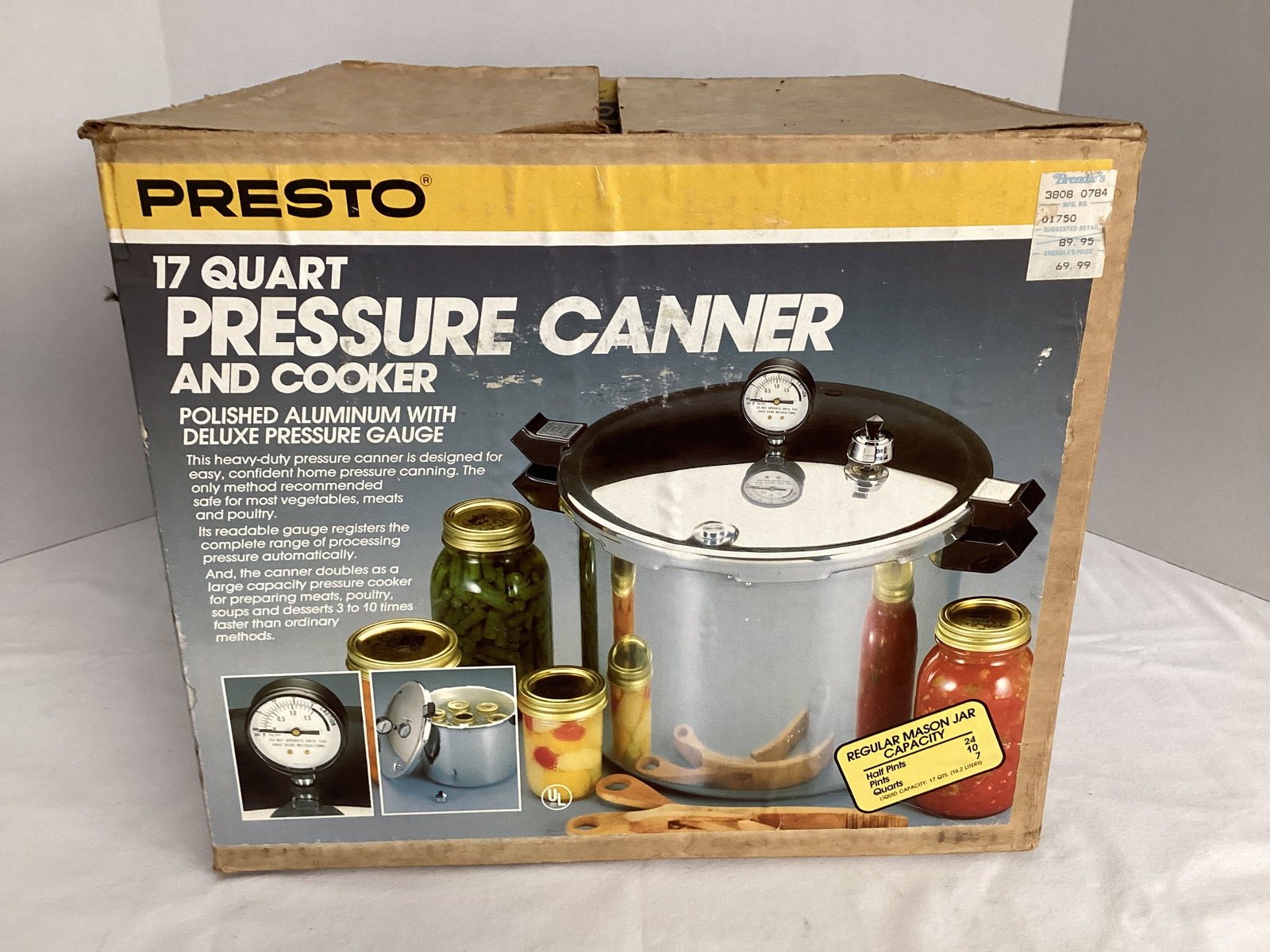 Presto Preservation 500 17 Quart Pressure Canner and Cooker (1 of 3)