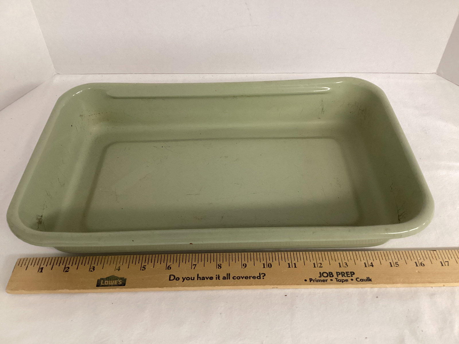 Vintage Enameled Baking Pan - 4