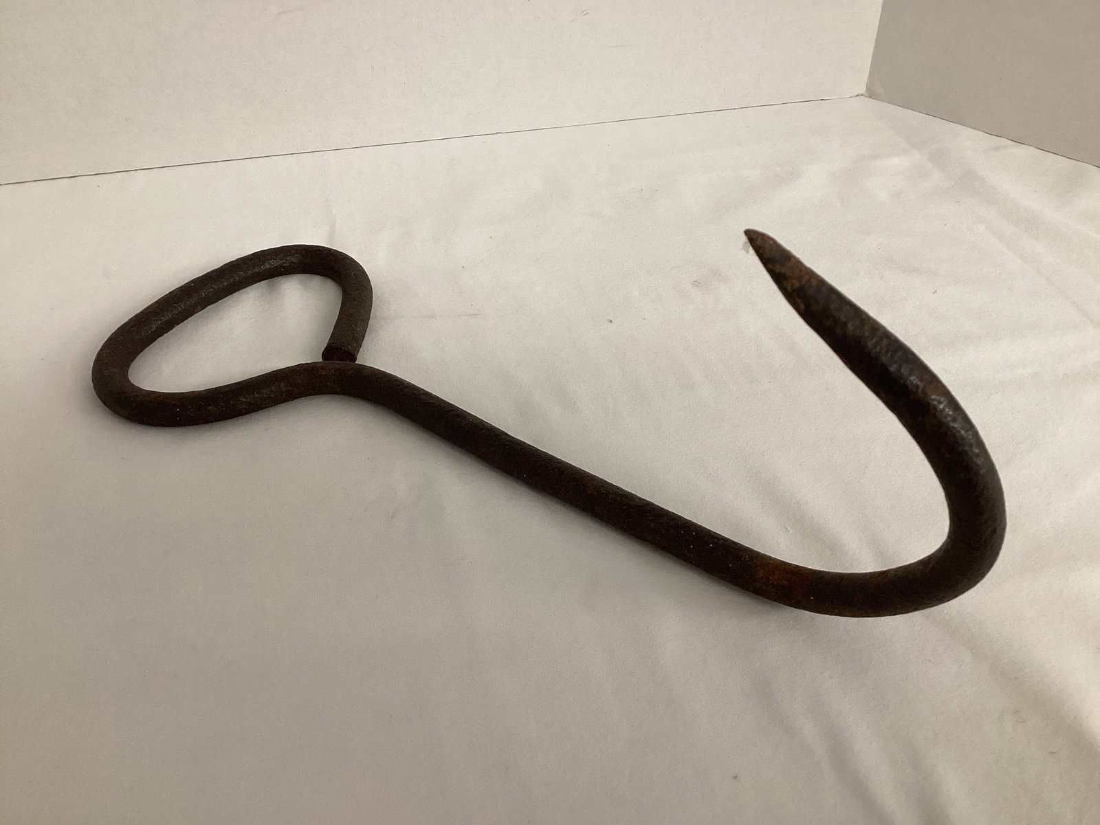 Cast Iron Hay Hook: 13" long 