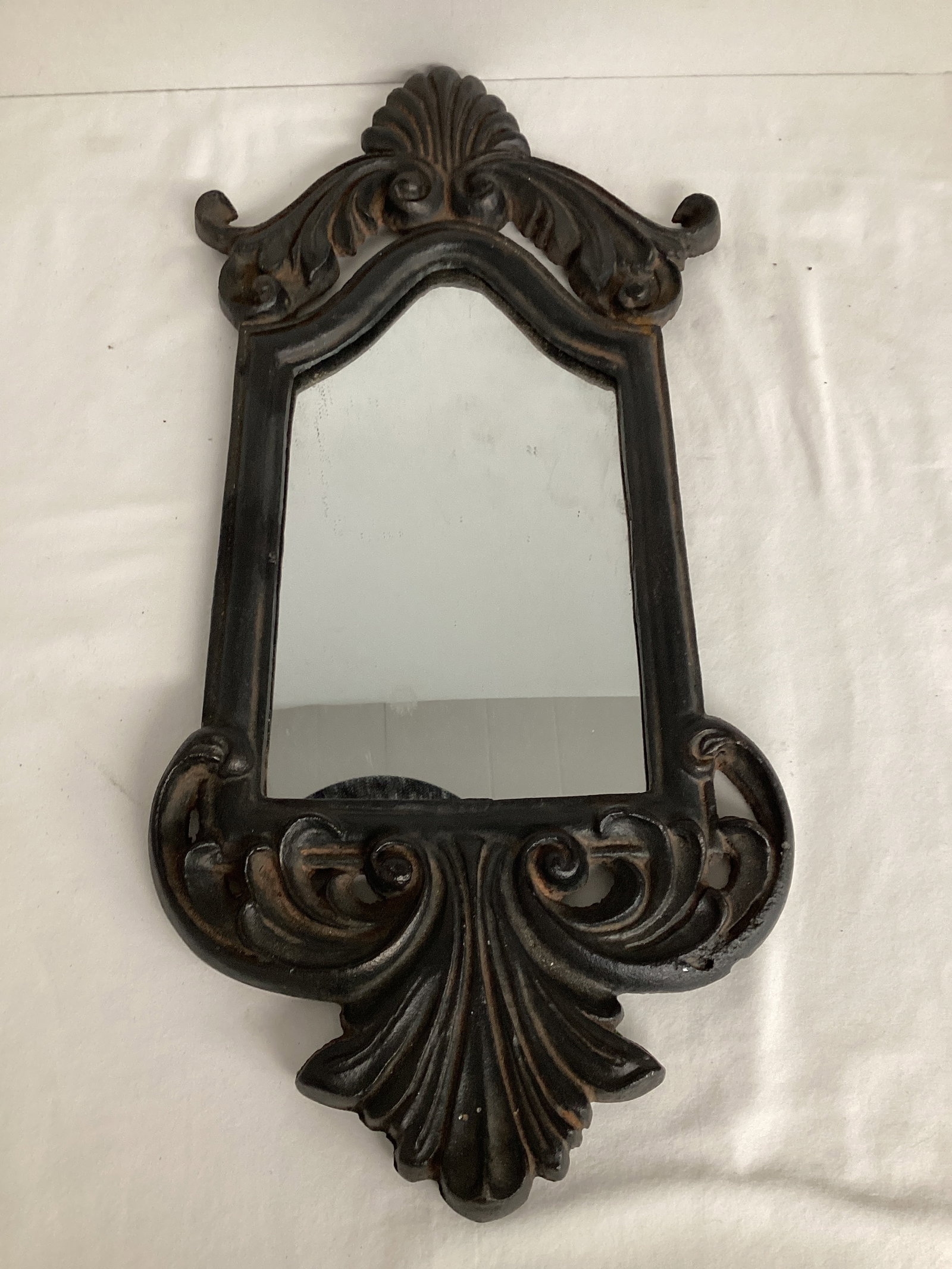 Cast Iron Wall Mirror (1 of 4)