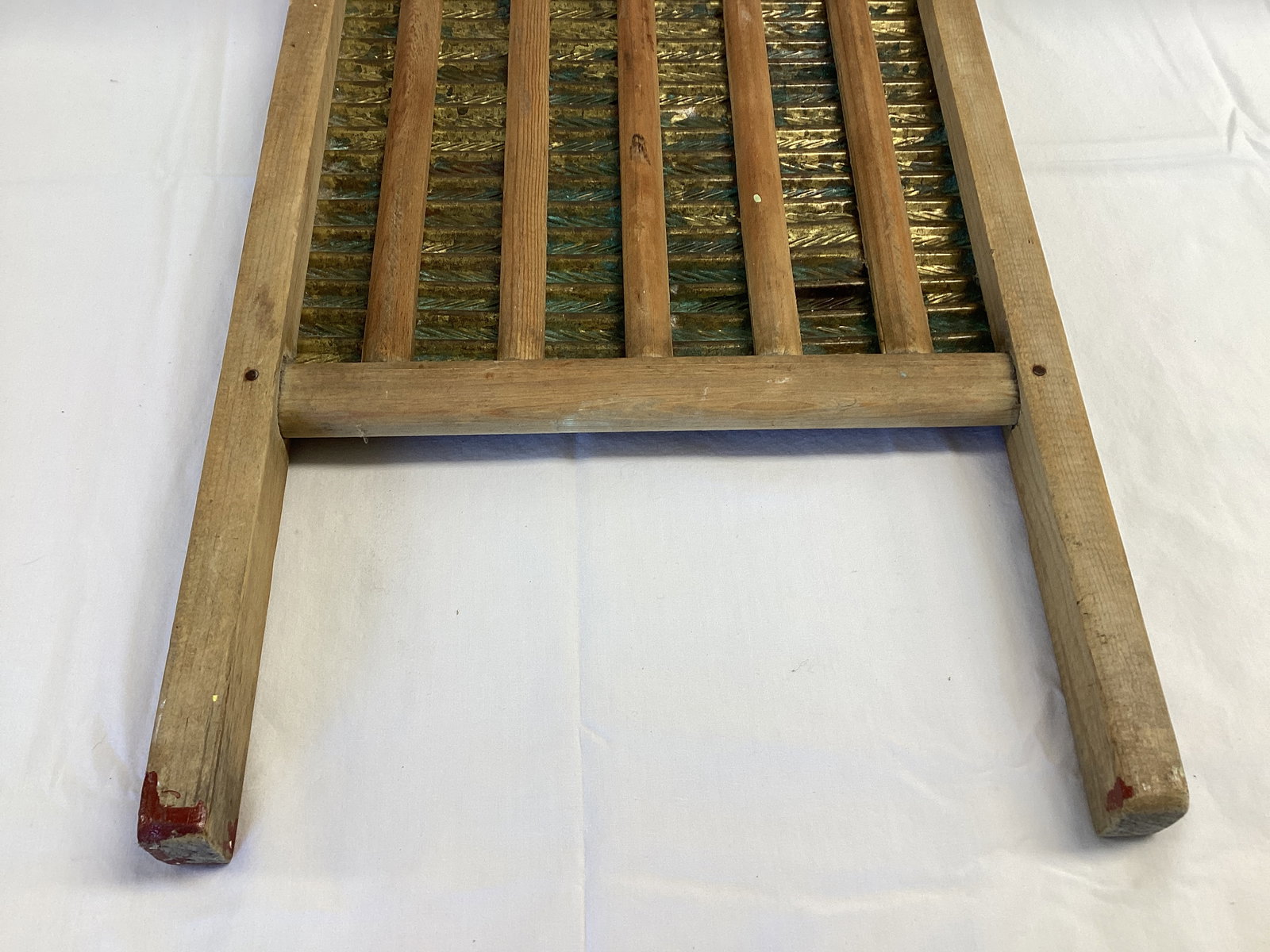 National Washboard Co. No. 801 Brass King Washboard - 4