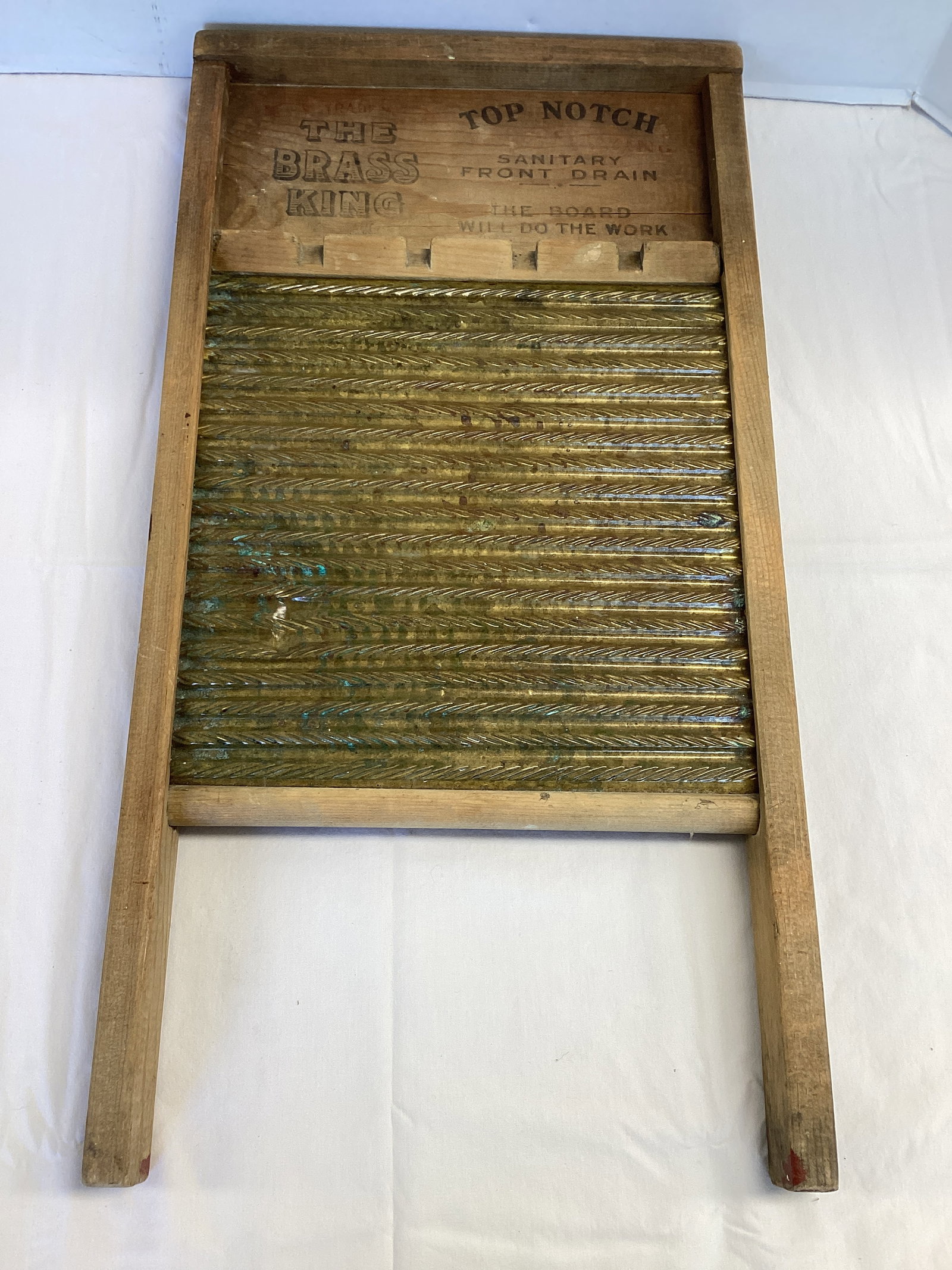 National Washboard Co. No. 801 Brass King Washboard - 5
