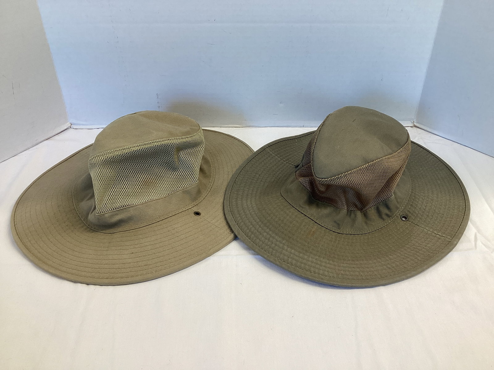 Two Dorfman Pacific Co. Large Hats: . 