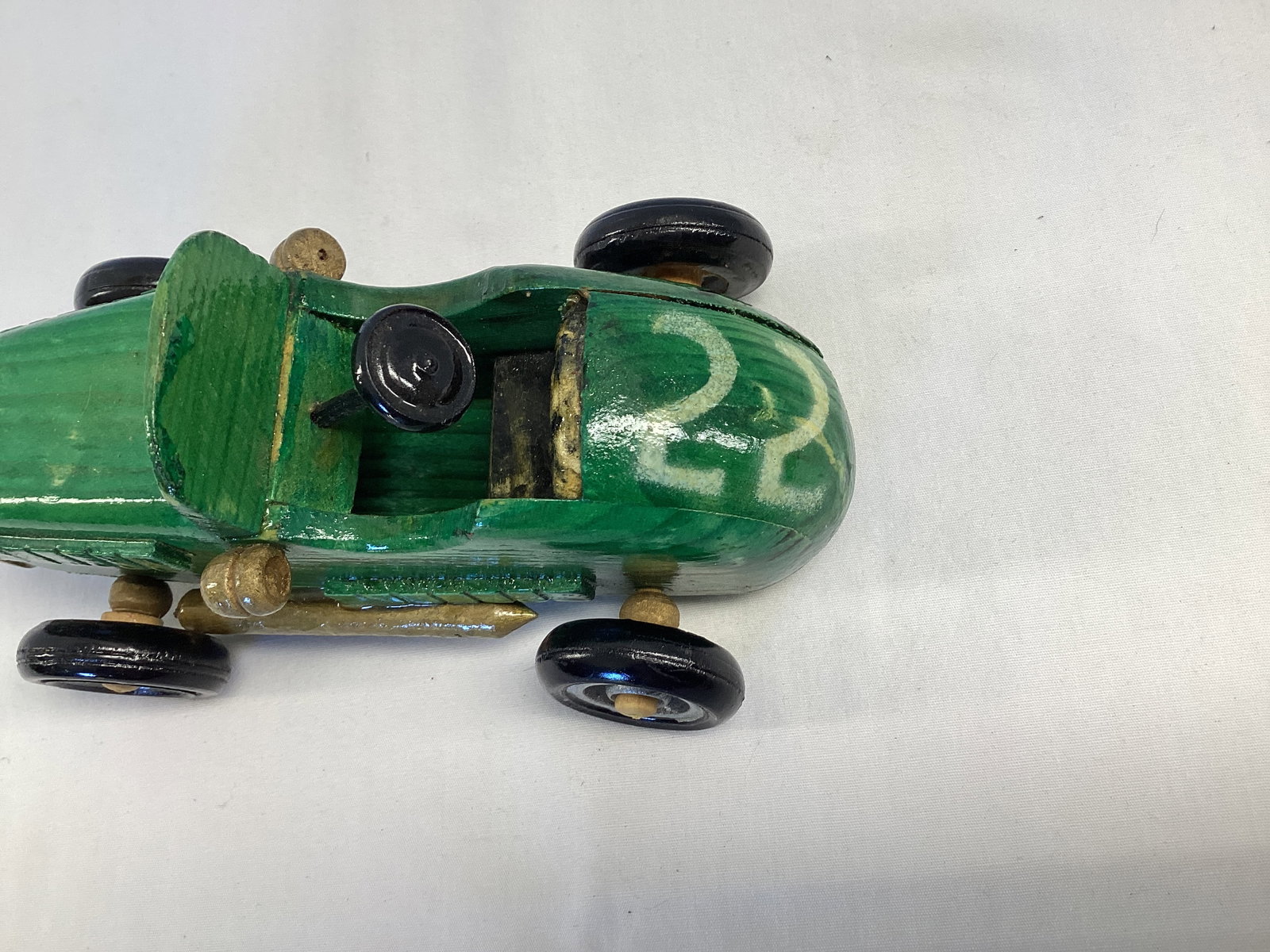 Hand Crafted Wood Racecar - 2