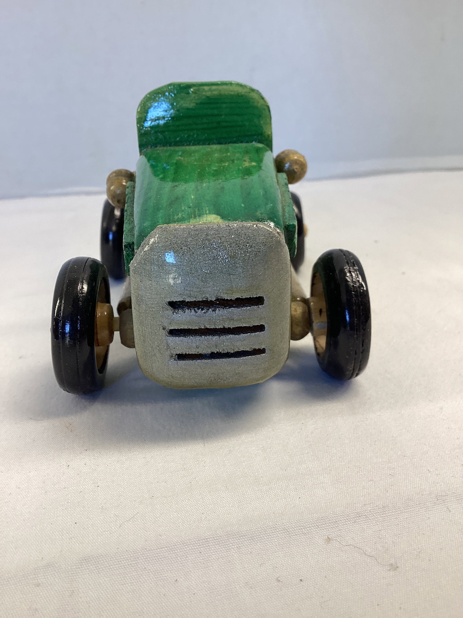 Hand Crafted Wood Racecar - 4