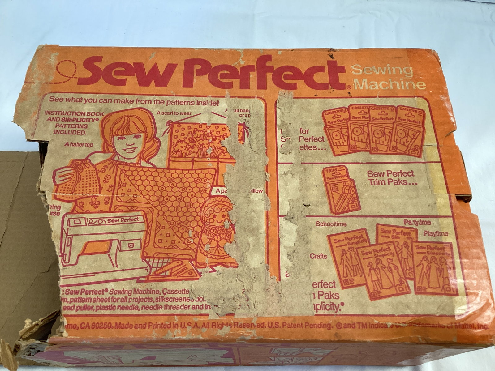 Vintage Mattel Sew Perfect Sewing Machine - 3