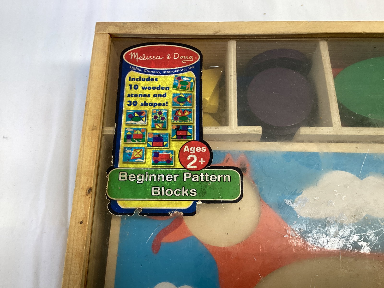 Melissa & Doug Beginner Pattern Blocks and Puzzles - 2