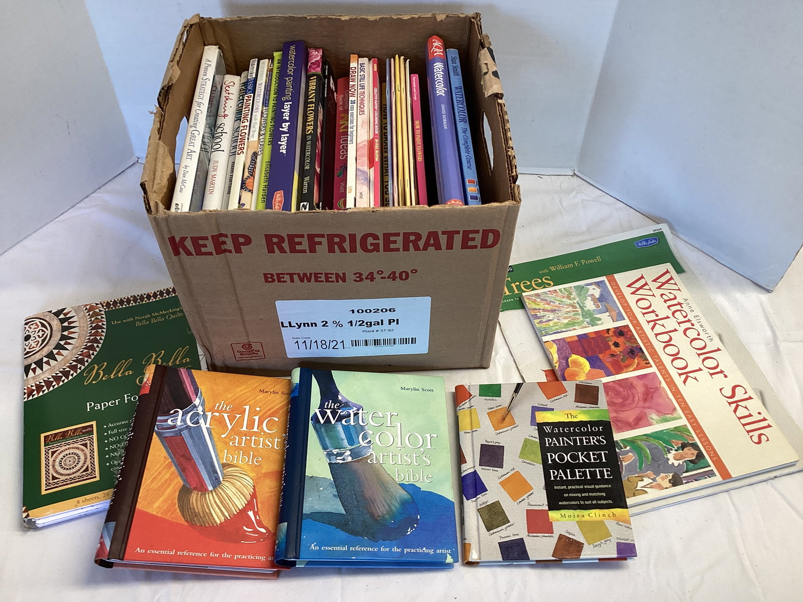 Artist Painting Books (1 of 7)