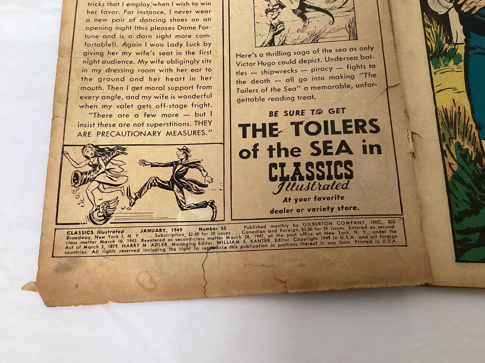 Classics Illustrated 55 Silas Marner Comic Book - 7