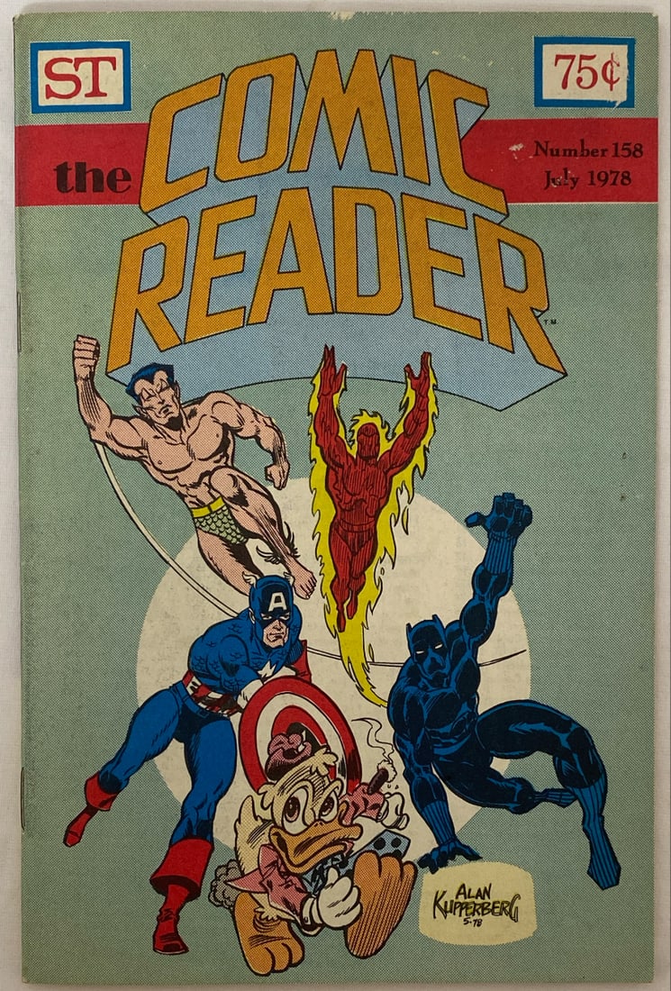 The Comic Reader 158 Comic Fanzine (1 of 6)