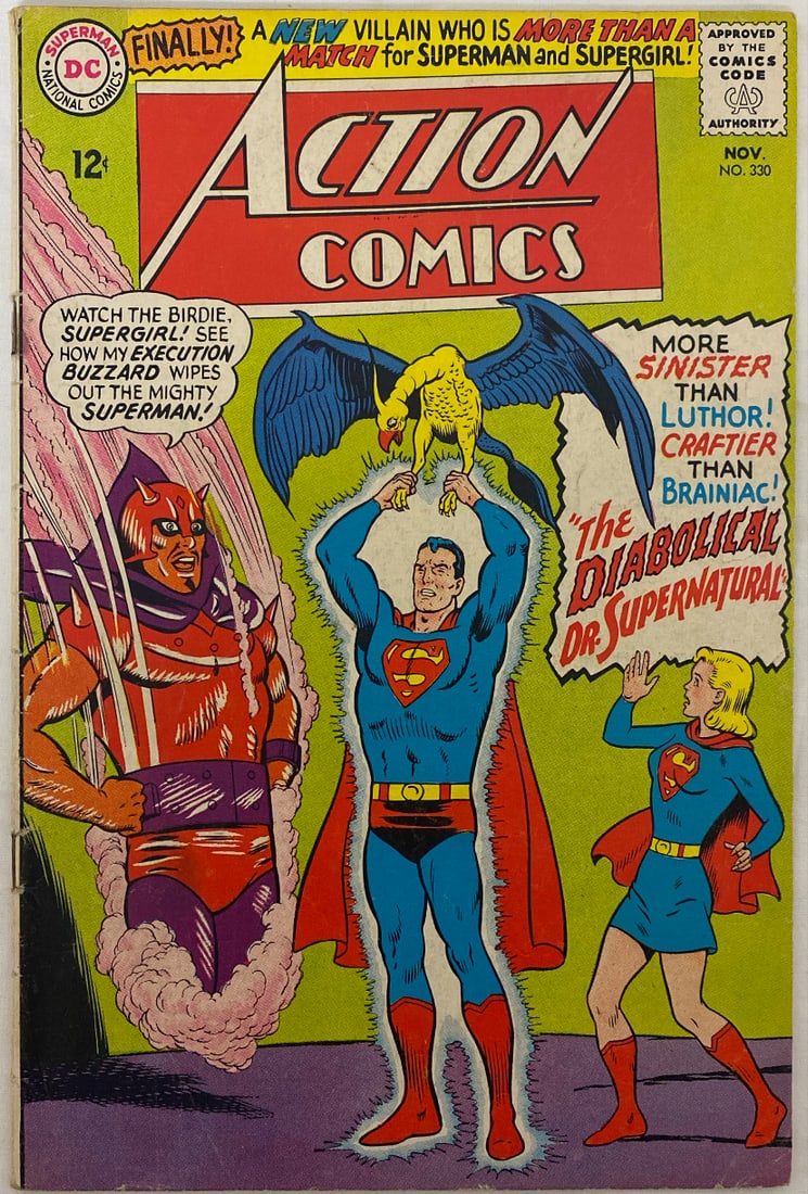 Action Comics 330 DC Superman Comic Book (1 of 8)