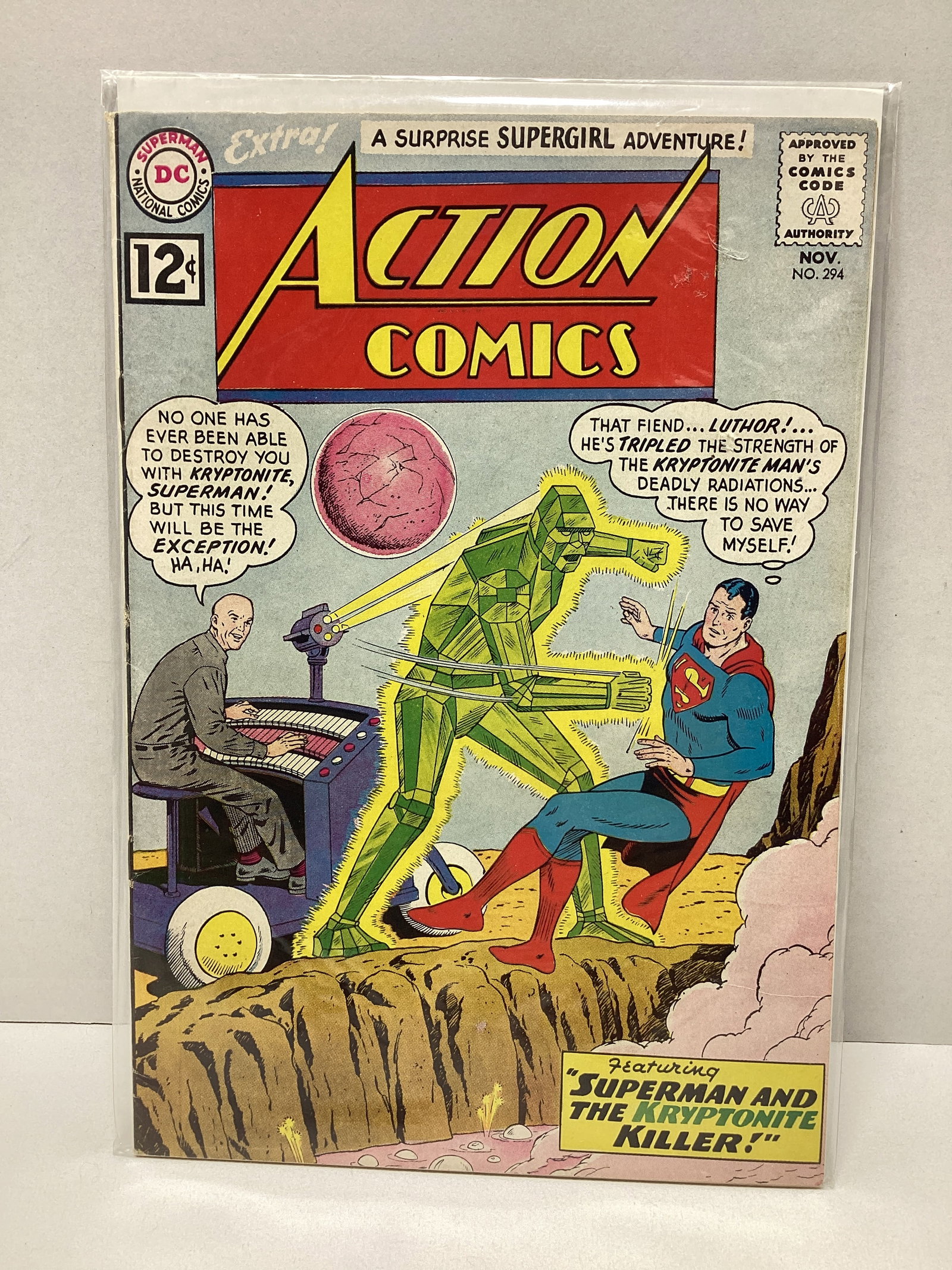 Action Comics 294 DC Superman Comic Book (1 of 8)