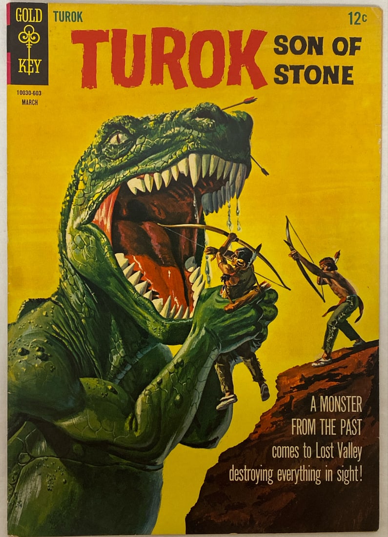 Turok Son of Stone 50 Gold Key Comic Book: 1966, please preview and see all photos for condition