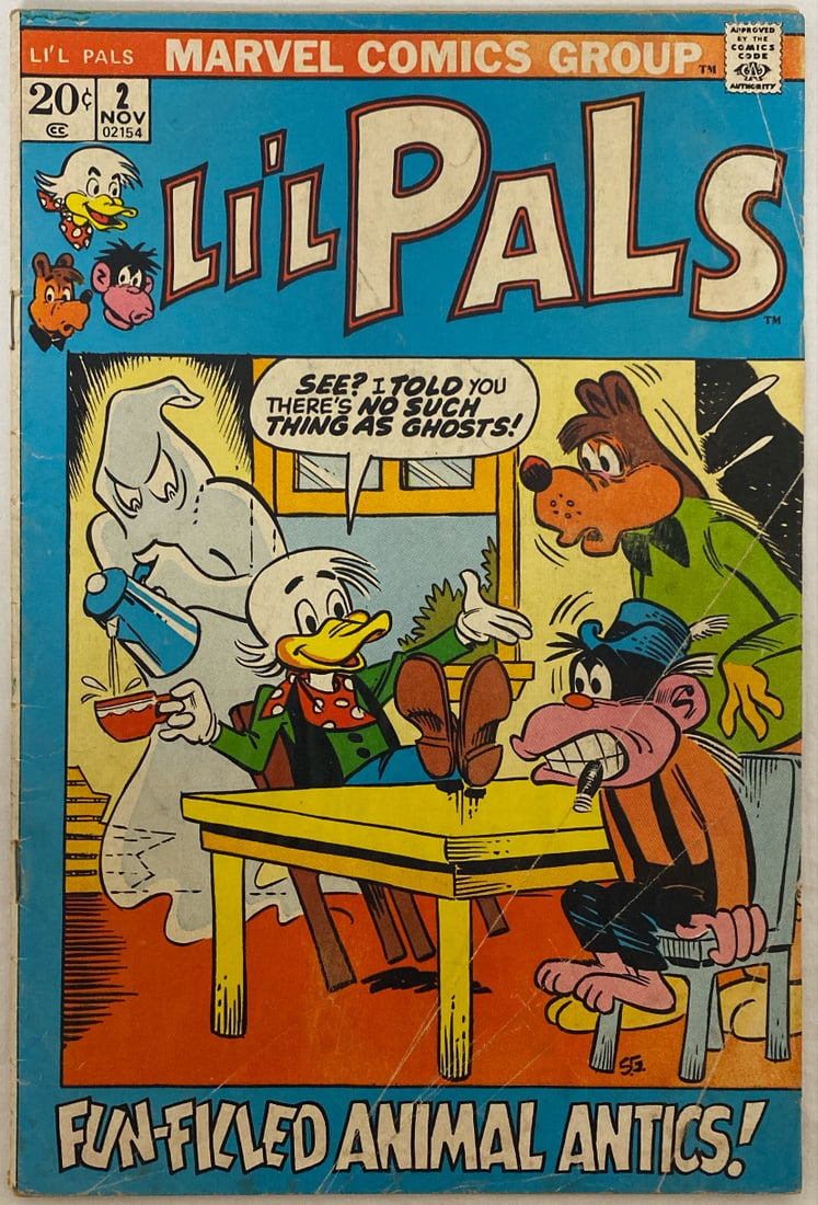 Lil Pals 2 Marvel Comic Book: 1972, please preview and see all photos for condition