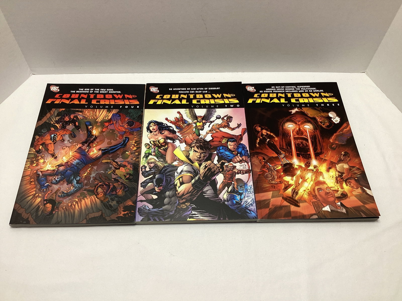 Three Countdown to Final Crisis DC Graphic Novels: .