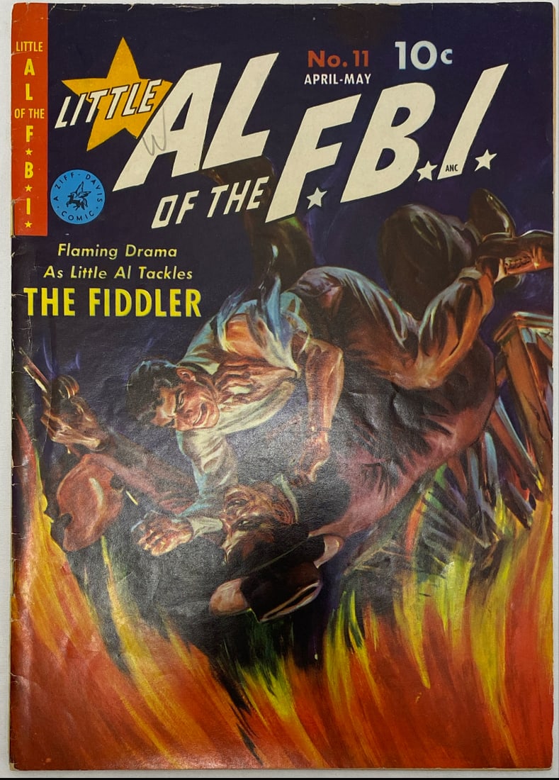 Little Al of the FBI 11 Ziff Davis Comic Book: 1951, please preview and see all photos for condition
