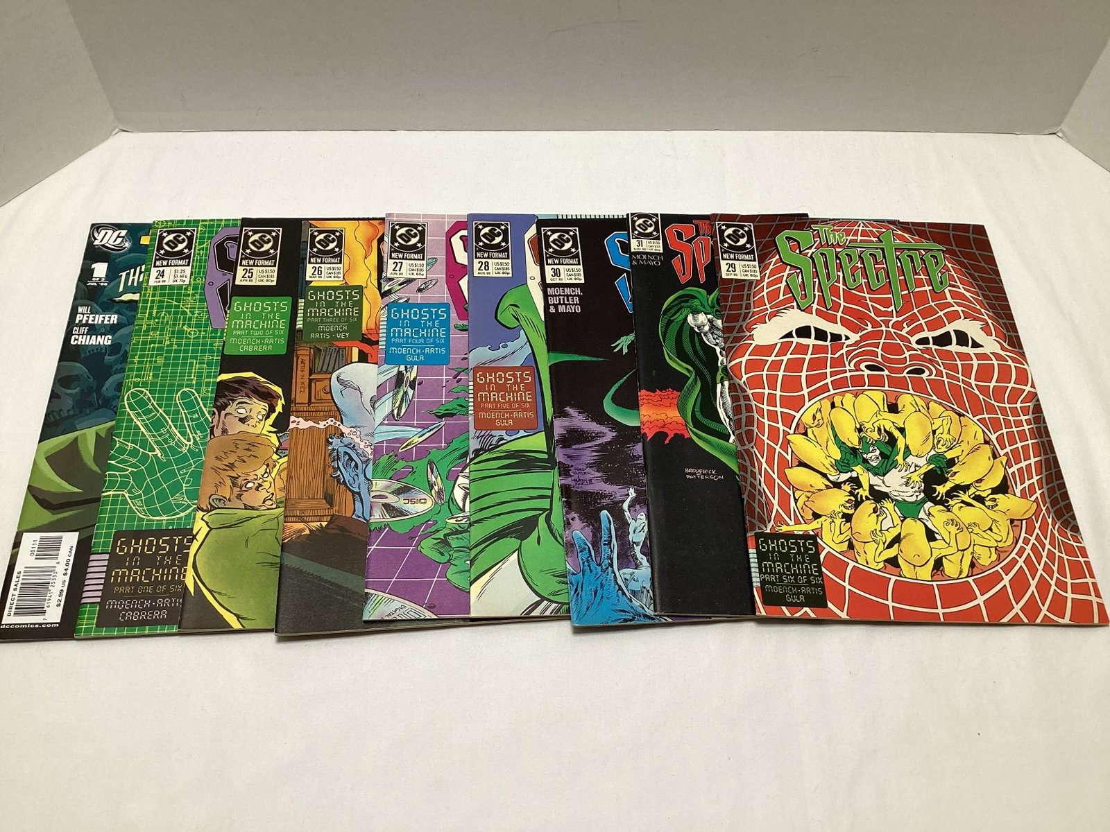 Nine The Spectre DC Comic Books: .