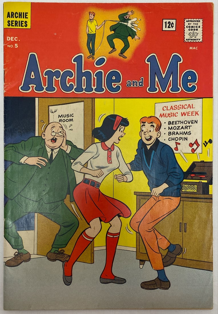 Archie and Me 5 Comic Book: 1965, please preview and see all photos for condition