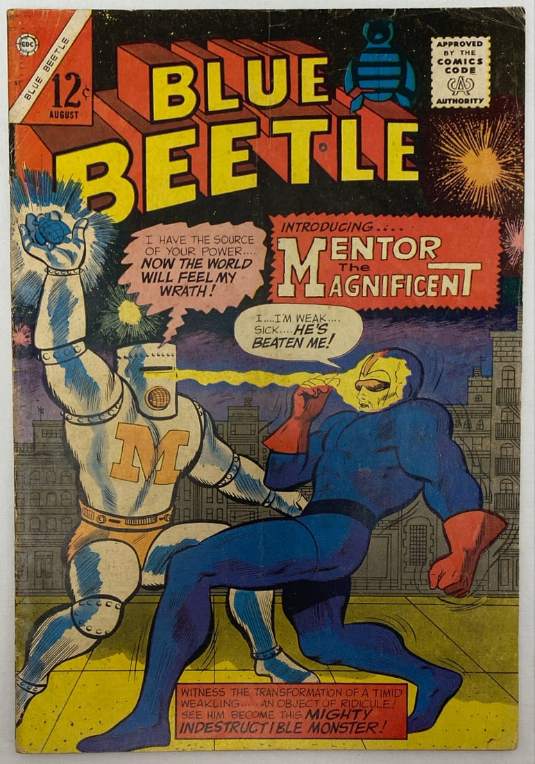 Blue Beetle 51 Charlton Comic Book: 1965, please preview and see all photos for condition
