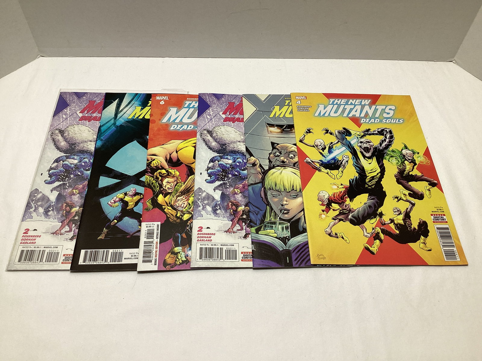 Six New Mutants Dead Souls Marvel Comic Books: .