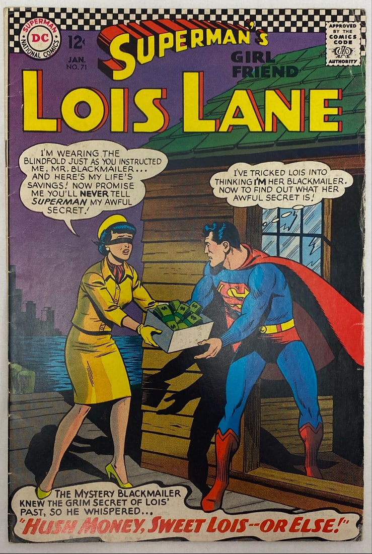 Superman's Girlfriend Lois Lane 71 DC Comic Book: 1967, please preview and see all photos for condition