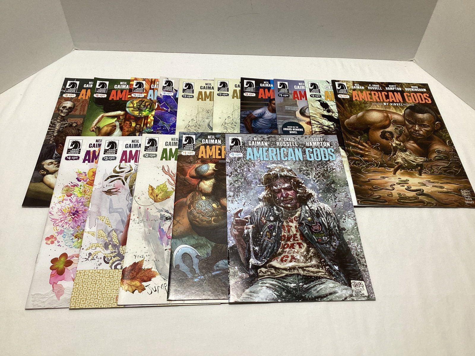 15 American Gods Dark Horse Comic Books: .