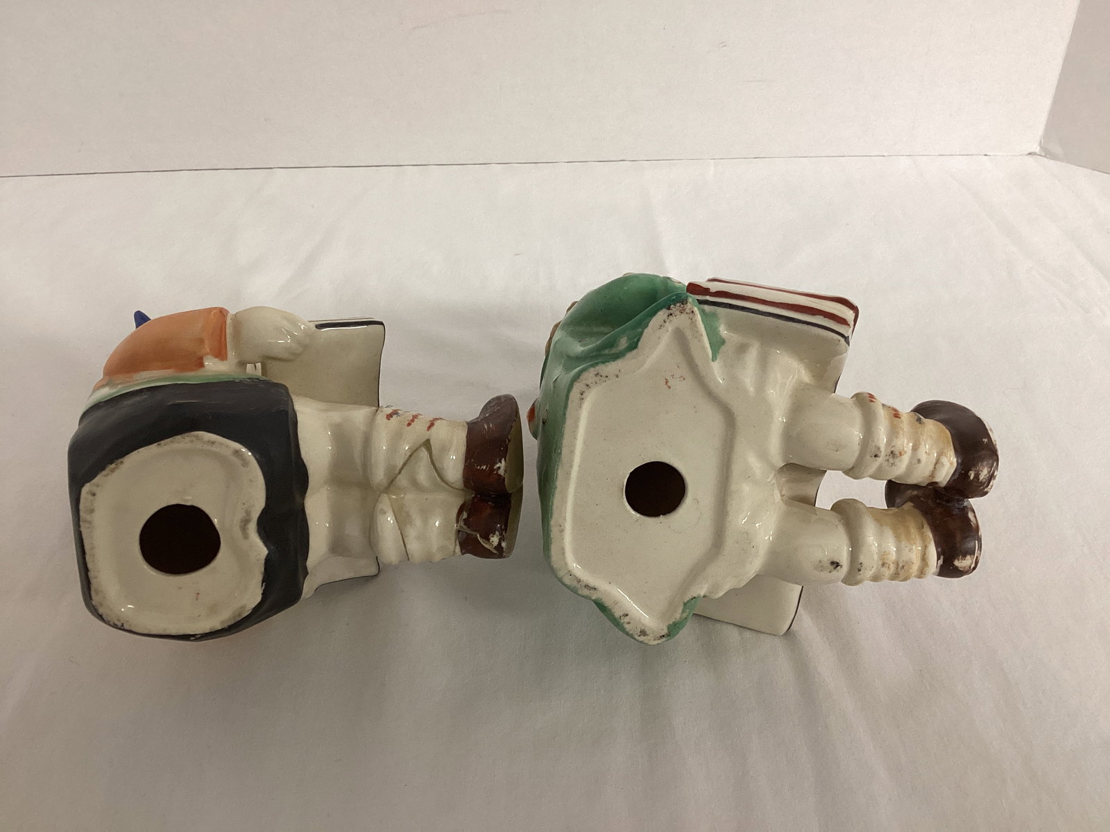 Pair of Vintage Boy and Girl Bookends - 9