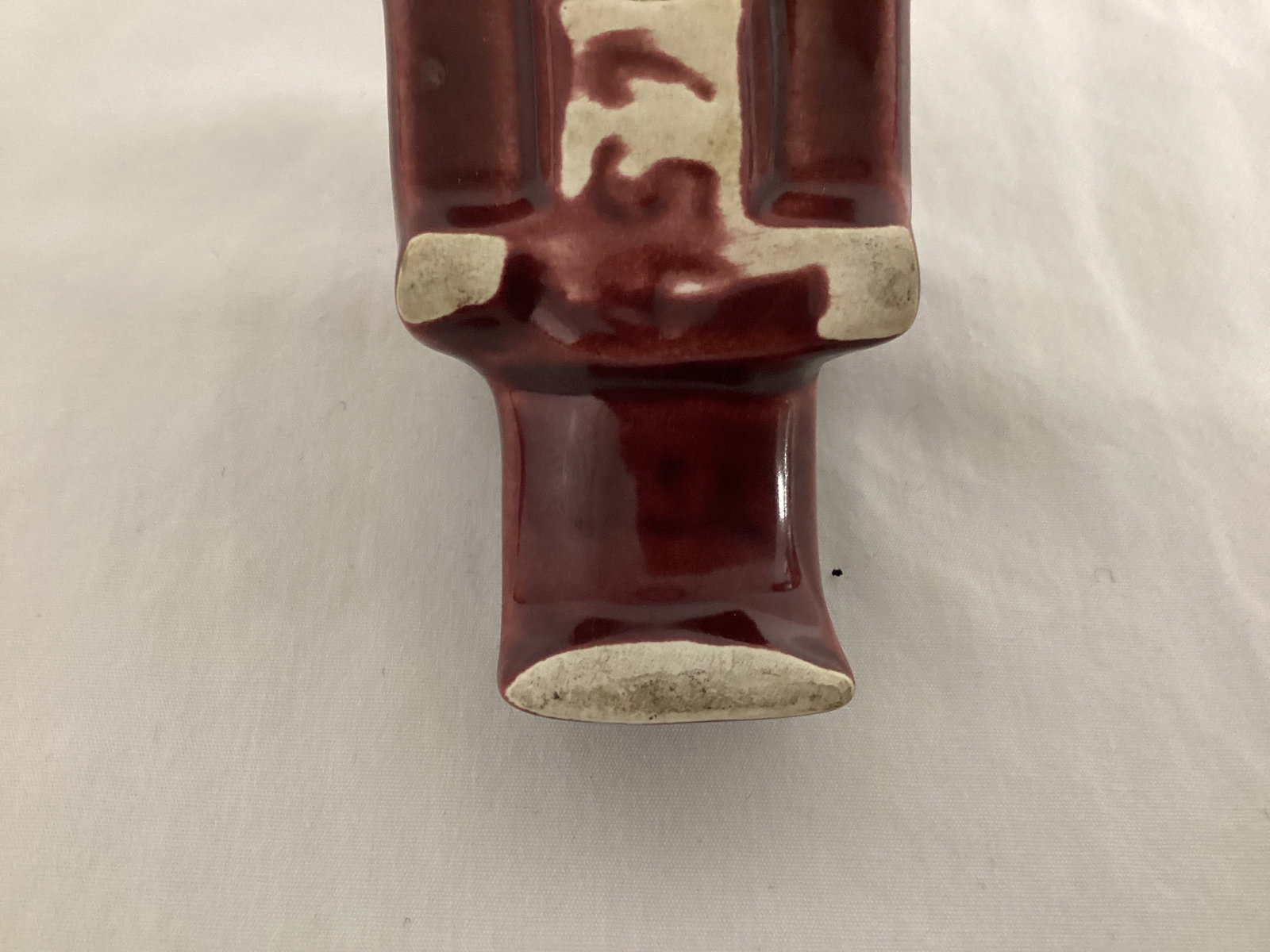 Vintage Ceramic Stove Cigarette Rest Ashtray - 6