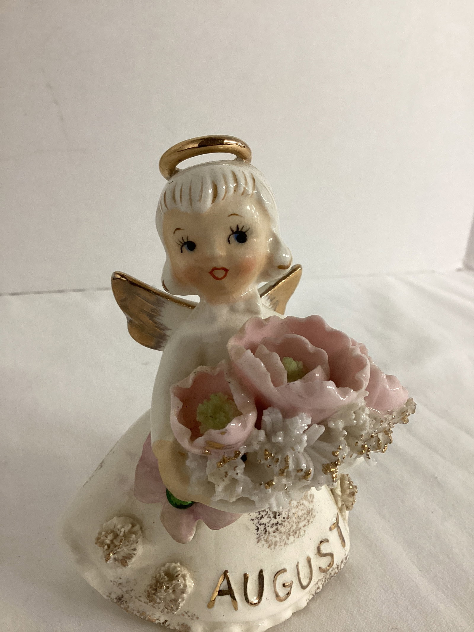 George Lefton Poppy Peridot August Birthday Angel - 2