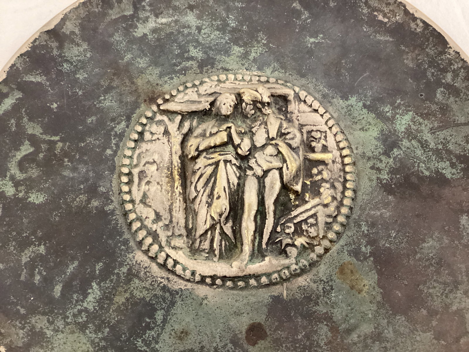 Heavy Metal Decorative Plate - 2