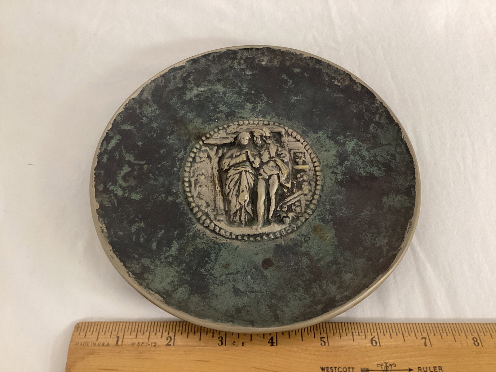 Heavy Metal Decorative Plate - 3