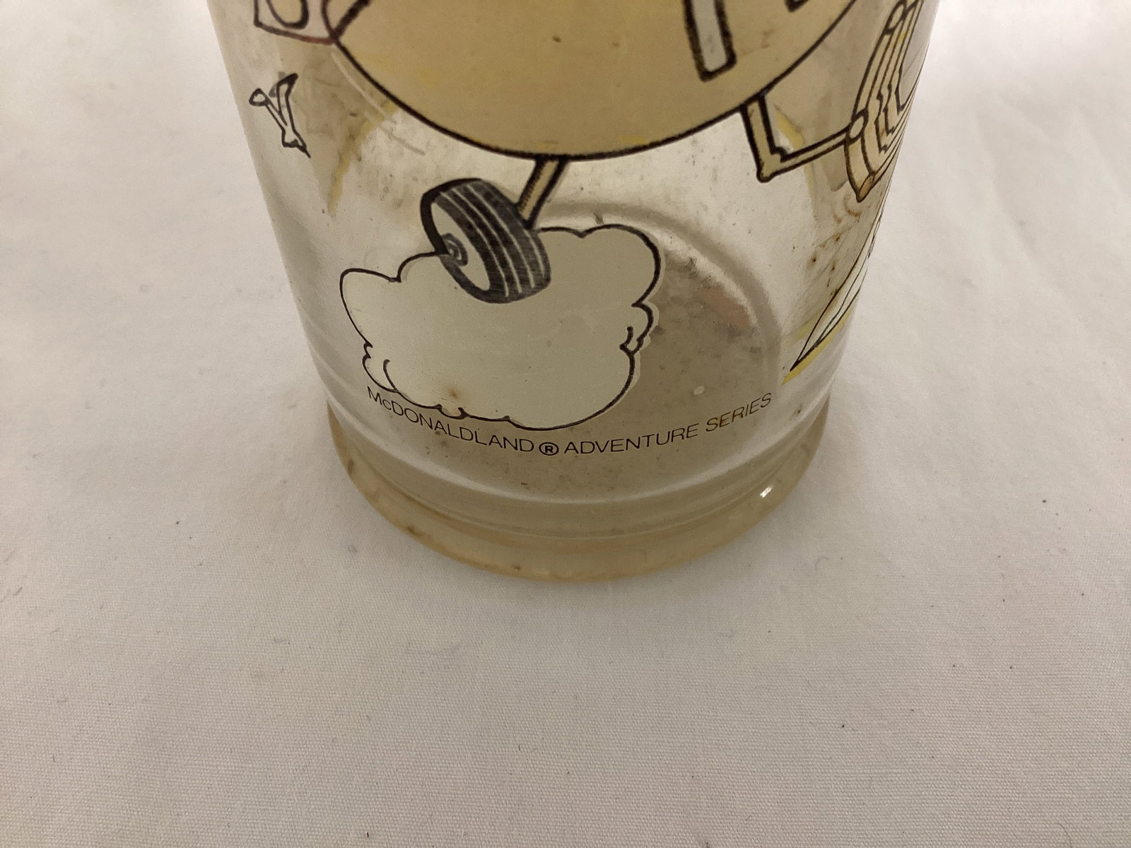 Foghorn Leghorn Pepsi Glass and McDonald's Hamburglar Glass - 6