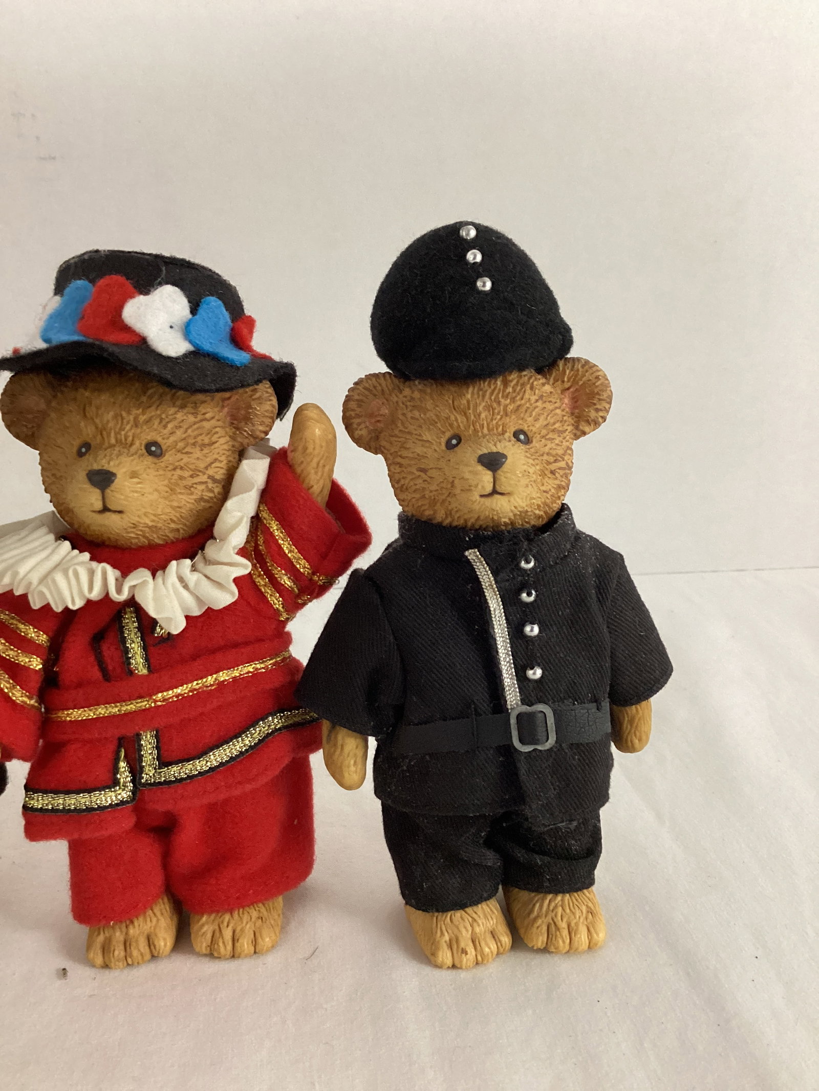 Four British Dressed Poseable Bears - 5